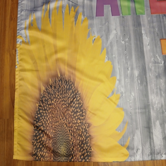 Do Something Awesome Today Wall Tapestry Sunflower 60X80 - Picture 5 of 9